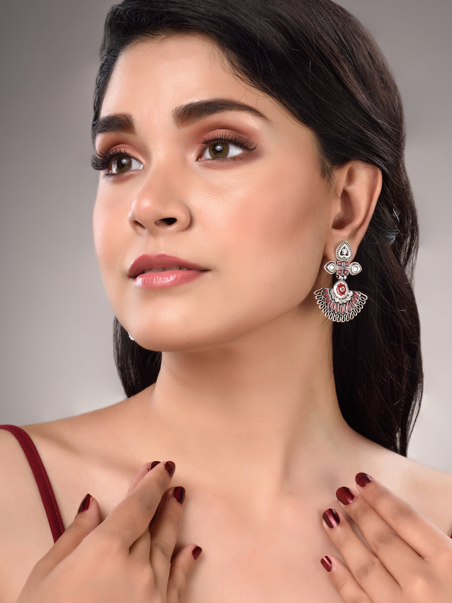 Silver Plated Studd Earrings